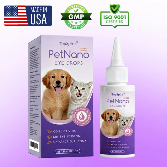 🎁🔥LAST DAY 50% OFF🔥TopSpire® PetNano Eye Drops
